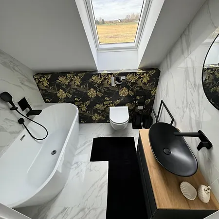 펜션 Okon Wellness Ogrodek, Luksusowy Dom, Jacuzzi Z Hydromasazem I Sauna. *